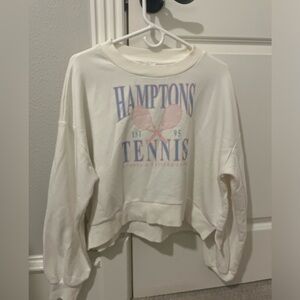 Hamtons tennis sweatshirt